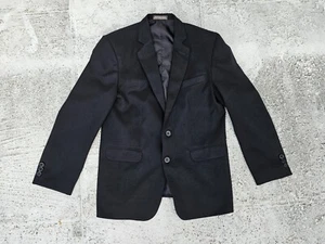 Dockers Kids Blazer Black Sport Coat Jacket Size 14 Husky - Picture 1 of 11
