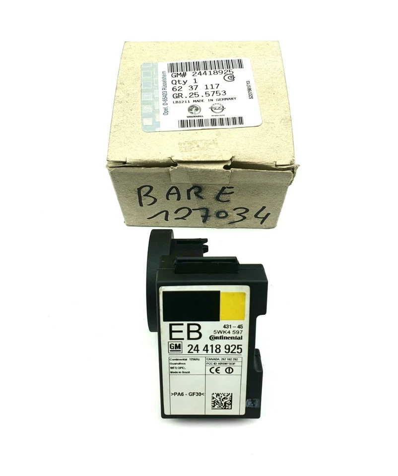 Originale Opel Centralina Antifurto Vectra B, Omega B, Corsa - 24418925 - Immagine 1 di 4