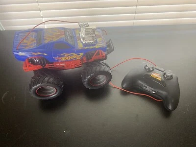 Hot Wheels Monster Truck Radio Control Rodger Dodger Blue Remote Control PARTS - Image 1 of 4
