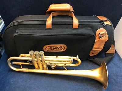 JP BY Taylor Satin Gold  Bb Trumpet- Professional W/Case - Image 1 of 4