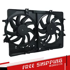 Engine Radiator Condenser Cooling Fan For Audi A4 A5 S4 S5 Quattro Q5 2009-2016 - Picture 1 of 14
