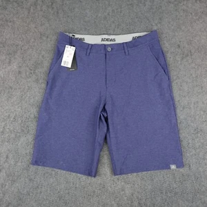 Adidas Shorts Mens 32 Blue Golf Ultimate 365 Performance 10" Stretch Chino NWT - Picture 1 of 13