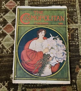Antik 1905 Feb. COSMOPOLITAN MAGAZIN Werbung, Geschichtsartikel, Sammelalbum - Bild 1 von 19