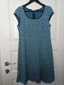 Vestido para mujer Anna Thomas línea A sin mangas tejido hecho en Italia - Imagen 1 de 10