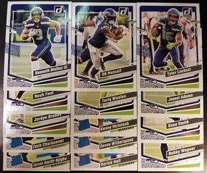 Juego de equipo de fútbol americano Donruss 2023 con RC Seattle Seahawks (14c)  - Imagen 1 de 1