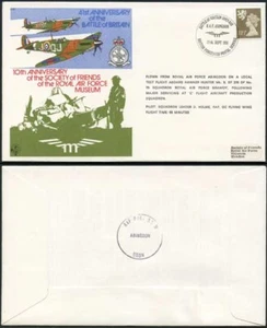C90a 10th Ann Society of Friends of the RAF Museum Standard Cover (B) - Bild 1 von 1