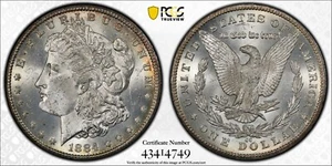 1884 CC Morgan Silver Dollar PCGS MS63 GSA - Carson City Mint - See Video - Picture 1 of 15