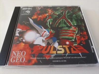 SNK Neo Geo CD CDZ Pulstar AICOM cover and case replacement - Photo 1/4