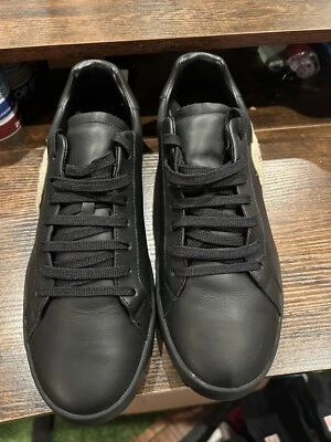 Palm Angels Teddy Bear Black Beige Shoes Sz 46 - Image 1 of 4