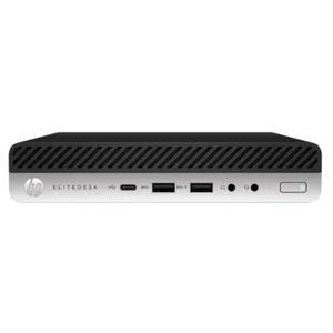 HP 800G5 Mini Desktop, i7-9700T, 16GB RAM, 256GB SSD, Windows 10 Pro - Grade A - Afbeelding 1 van 3