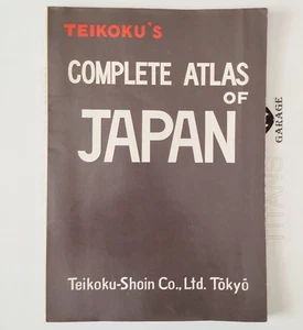 Teikoku's Complete Atlas of Japan, Paperback, 11th Edition 1992 by Teikoku-Shoin - Picture 1 of 13