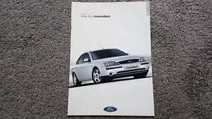 FORD MONDEO ACCESSORIES SALES BROCHURE 2000 2001 - Picture 1 of 3