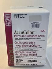ACCUCOLOR PREMIUM UNSANDED GROUT TEC GROUT 620 BRIGHT WHITE BRAND NEW