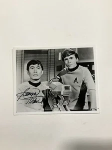 George Takes signed Autogramm Star Trek Vintage Foto Film TV Show Sci-Fi - Bild 1 von 2