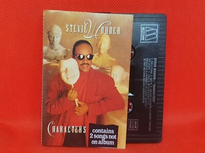 Stevie Wonder - Charachters (1987) Cassette RARE (VG+) - Image 1 of 2
