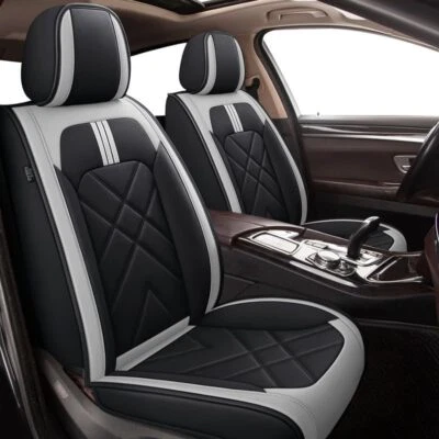 SUV Car 5-Seat Covers Faux Leather Full Set Cushion Pad For Volvo S40 2004-2011 Foto 1 de 4