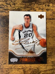 2004 Upper Deck Pro Sigs Diamond Collection #78 Manu Ginobili San Antonio Spurs - Picture 1 of 2