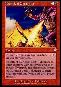 *MRM* FR/VF 4x Souffle de Darigaaz - Breath of Darigaaz MTG INV - Foto 1 di 1