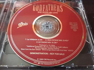 THE GODFATHERS - She Gives Me Love (Promo) CD Maxi Single / New Wave / Punk - Picture 1 of 1