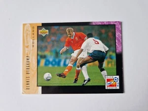 DENNIS BERGKAMPS Golden Boots Upper Deck World Cup 94 Contenders Eng/Spanish Set - Bild 1 von 2