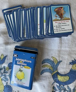 Cartas divertidas de baraja de metáforas y símiles de Super Duper Publications FD-72 SLP SPED - Imagen 1 de 4