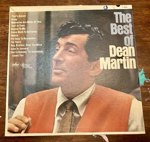Dean Martin - The Best of Dean Martin - Capitol - STAR LINE - Vinyl LP - DT 2601 - Picture 1 of 3