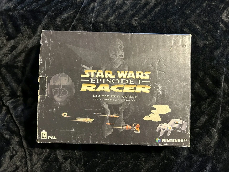 Nintendo N64 Konsole Star Wars Racer - Limited Edition -  mit OVP - inkl. Spiel - Bild 1 von 4