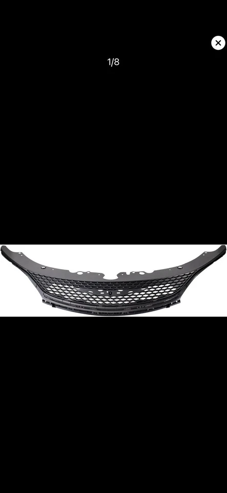 2015-2017 CHRYSLER 200 FRONT UPPER GRILLE ASSEMBLY REPLACEMENT  - Image 1 of 4