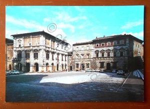 Cartolina Montepulciano - Palazzi Contucci e Tarugi  - 1950 ca. - Foto 1 di 1