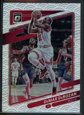 2021-22 Panini Donruss Optic DeMar DeRozan #28 Photon Prizm - Image 1 of 2
