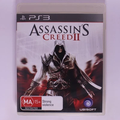 Assassins Creed II 2 PlayStation 3 PS3 Game Complete w' Manual - Image 1 of 2