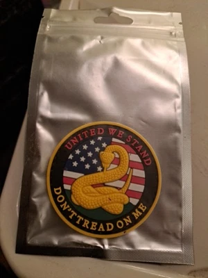 5ive Star Gear PVC Morale Parche-Gancho "Don't Tread On Me" 2" Circ Foto 1 de 2