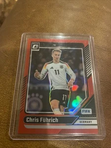 2024 Panini Donruss FIFA Optic Chris Fuhrich Red /299 - Picture 1 of 5