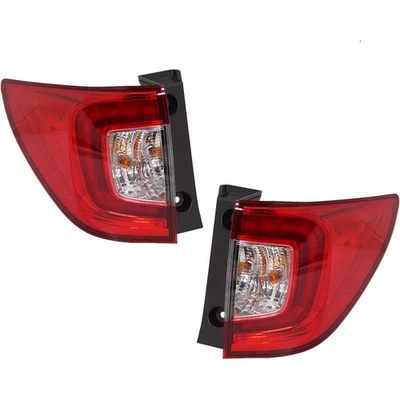 Juego de luces traseras para Honda Passport 2019-2021 izquierda y derecha LED transparente/rojo Foto 1 de 4