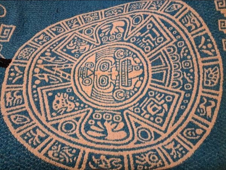 Пончо с бирюзой - Изображение 1 из 1