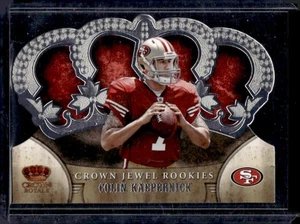 2011 Panini Crown Royale Colin Kaepernick Jewel Rookies Rookie RC #13 49ers - Picture 1 of 2