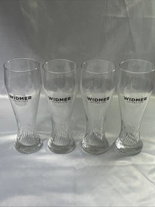 4er Set WIDMER BROTHERS Hefeweizen Pils Gläser groß Glas 17 Oz. Wirbel - Bild 1 von 5