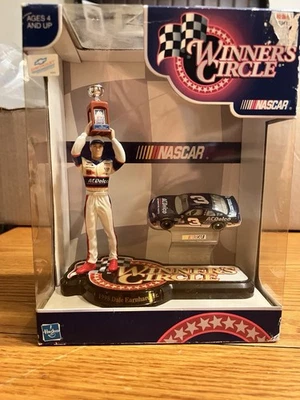 Winners Circle NASCAR Dale Earnhardt Jr  98 Championship AC Delco Figure & 1/64 - Image 1 of 4