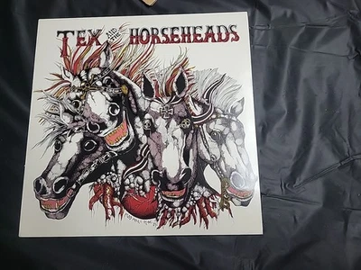 Tex and The Horseheads - Self Titled LP Vinyl 1984 Enigma/Bemisbrain Records Nm- - Image 1 of 4