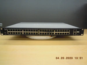 Cisco SG220-50P-K9 50-Ports Gigabit PoE Smart Switch #S425 - Picture 1 of 11