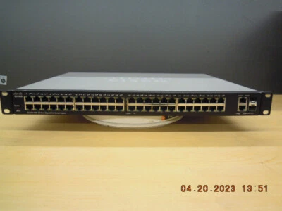 Cisco SG220-50P-K9 50-Ports Gigabit PoE Smart Switch #S425 - Image 1 of 4