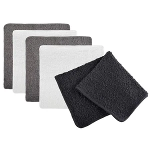 Wash Cloth Soft Towel Cotton Microfibre Face Cleaning Cloth - Multi-Pack & Color - Picture 1 of 12