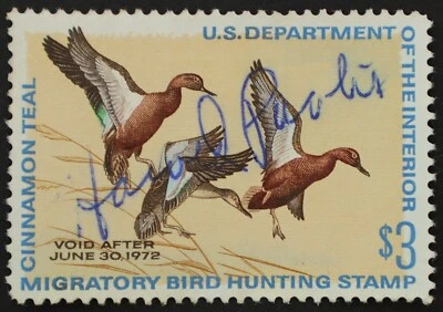 U.S. Used Stamp Scott #RW38 $3 Federal Duck Hunting. Very Fine. Choice! - Image 1 of 2