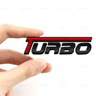 Metal Turbo Logo Car Rear Trunk Tailgate Emblem Badge Decal Sticker Accessories