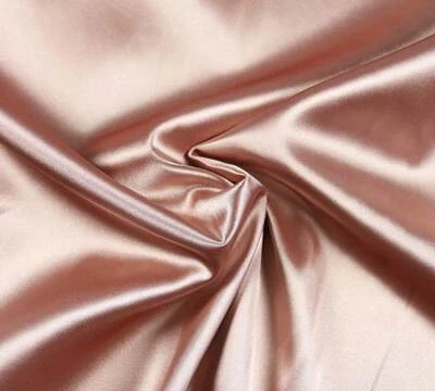 SATIN Deluxe Stoff Innenfutter Blusenstoff Wäsche glänzend ALTROSA EUR 9,98/m - Bild 1 von 2