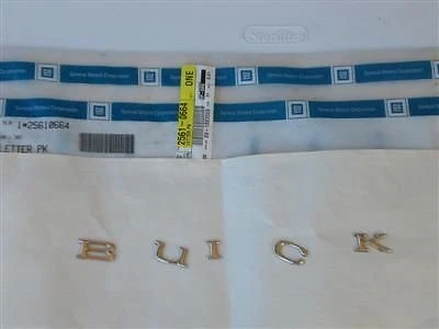 BUICK 25610664 1994-1996; PAQUETE CARTA LESABRE; PANEL FRONTAL (B-U-I-C-K) Foto 1 de 1