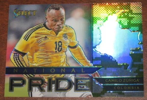 2015-16 Select Camilo Zuniga National Pride CAMO JERSEY # 018/249 Prizm Colombia - Picture 1 of 2