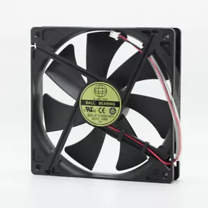 Original 14cm RL4Z B1402512EH 12V 0.6A 14025 dual ball computer case cooling fan - Picture 1 of 4