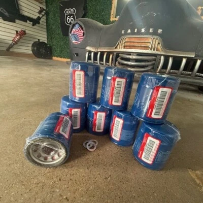 (8)Honda Acura OEM Engine Oil Filter NEW 15400-PLM-A02 Honda  Acura New w gasket - Image 1 of 3