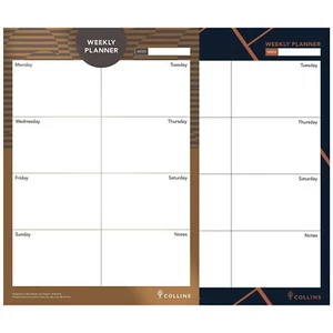 A4 Collins Weekly Desk Pad Planner Contains 60 Sheets - Weekly View - Picture 1 of 7
